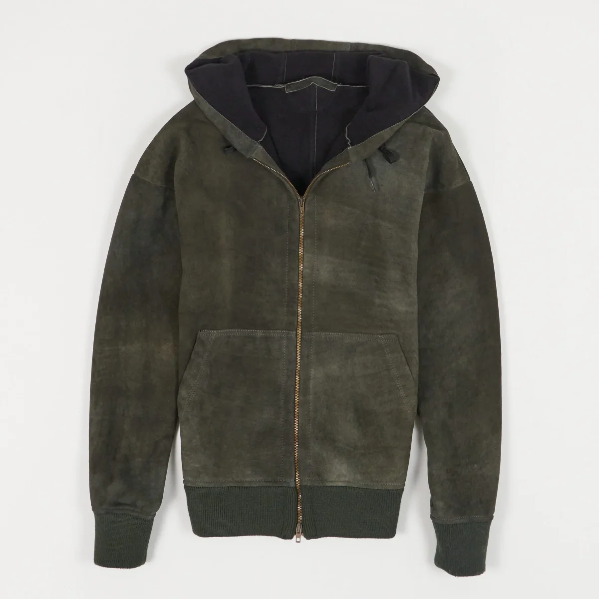 Salvatore Santoro Leather Hoodie