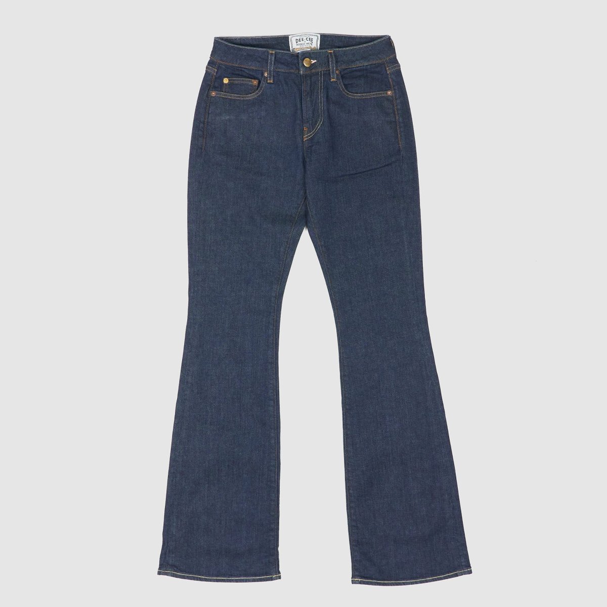 Washington Dee-Cee Ladies 5-Pocket Flared Boot Cut Jeans - Image 2