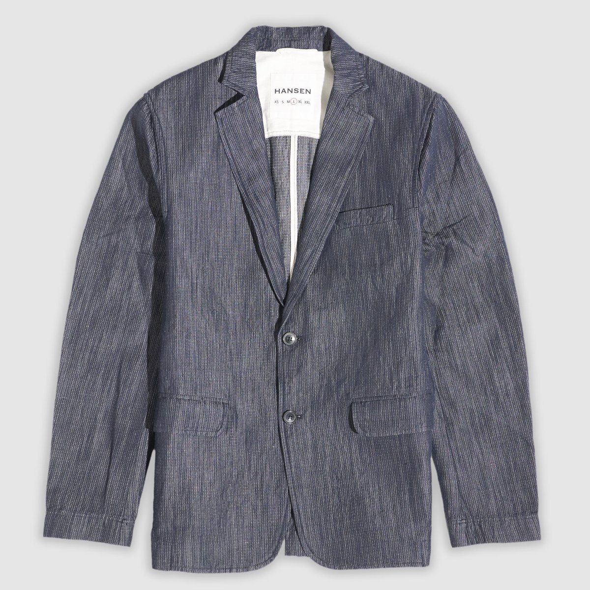 Hansen 2 Button Cotton/ Linen Blazer